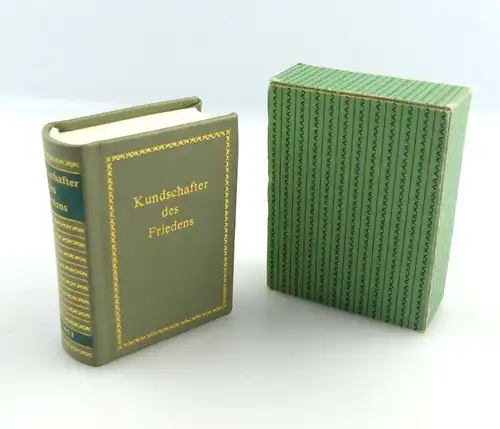 #e3806 Minibuch: Kundschafter des Friedens Band I Offizin Andersen Nexö Leipzig