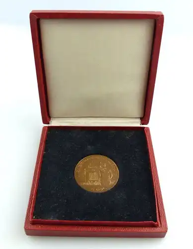 #e3041 Medaille: Wachkommando Missionsschutz Berlin bronzefarben
