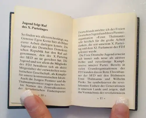 Minibuch: FDJ - DDR, ein Staat des Friedens und des Sozialismus...bu0111