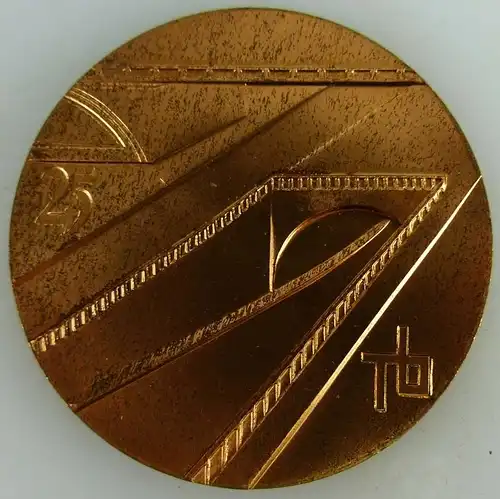 Medaille 25 Jahre 1950- 1975 VEB Kombinat Tiefbau Berlin