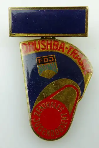 Ehrenmedaille Zentrales Jugendobjekt Drushba Trasse Band V Nr. 954 FDJ Orden3189
