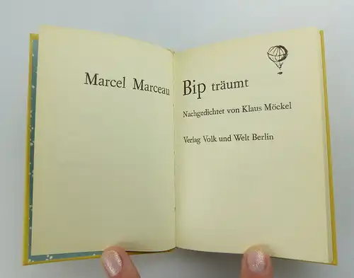 Minibuch: Bip träumt Verlag Volk und Welt Berlin Klaus Möckel e103