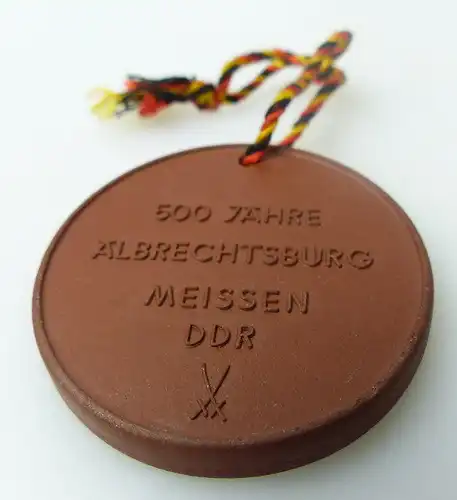 Meissen Medaille 500 Jahre Älbrechtsburg Meissen DDR 1471 1971 bu0673