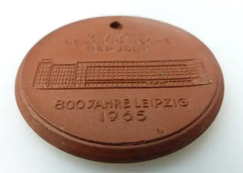 Meissen Medaille: deutsche demokratische Republik 800 Jahre Leipzig 1965 bu0672