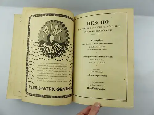 #e8748 Buch: Wer liefert was? Bezugsquellennachweis für den Einkauf 1948 MM