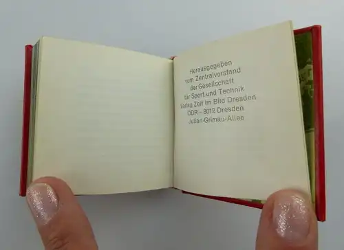 Minibuch: Bekenntnis und Tat 1979 + mit persönlicher Widmung! + e092