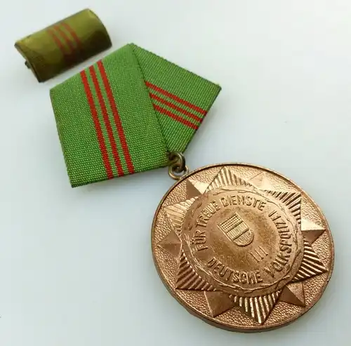 Medaille treue Dienste bewaffneten Organen des MdI Bronze Stufe III ,Orden3283