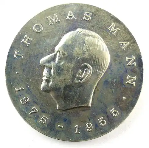#e6045 5 Mark Gedenkmünze Thomas Mann DDR von 1975
