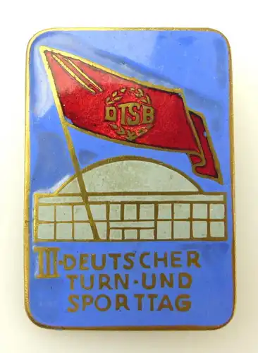 Abzeichen: DTSB III. Deutscher Turn- und Sporttag e1486