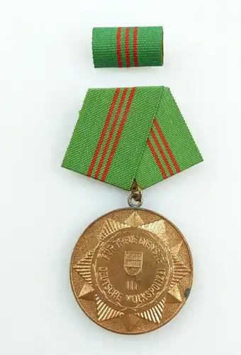#e3018 Medaille 1964 für treue Dienste i.d. bewaffneten Organen des MdI Nr.143a
