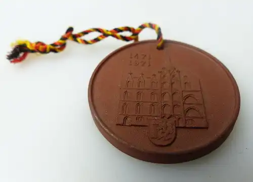 Meissen Medaille 500 Jahre Älbrechtsburg Meissen DDR 1471 bis 1971 bu0652