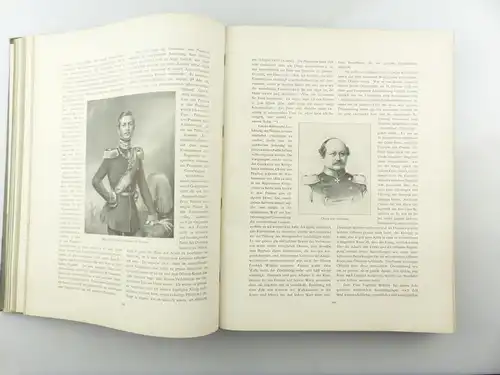 e9324 Buch Kaiser Friedrich Gedächtniswerk etwa 500 Bilder und Kunstbeilagen