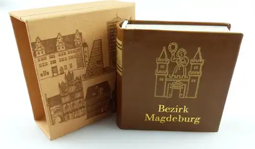 Minibuch : Bezirk Magdeburg, Verlag Zeit im Bild Dresden 1984  /r599