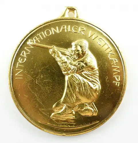 e9356 GST Medaille Internationaler Wettkampf Deutscher Schützenverband gold