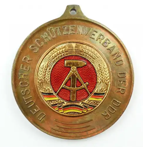 e9353 GST Medaille Deutsche Meisterschaften der DDR 1971 Schützenverband