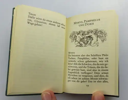 Minibuch: Lukian - Hetärengespräche Verlag Neues Leben Berlin e001