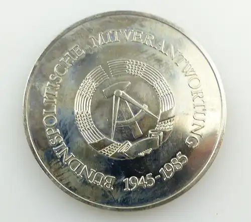 e9453 Medaille 40 Jahre LDPD Bündnispolitische Mitverantwortung 1945 - 1985