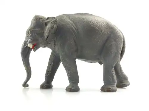 E9411 Alter Lineol Elefant ohne Stoßzähne