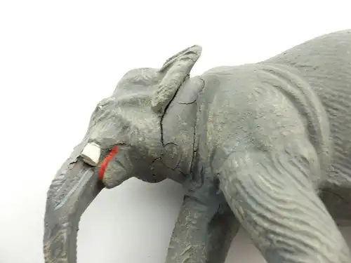 E9411 Alter Lineol Elefant ohne Stoßzähne