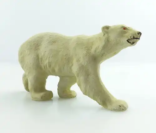 e9408 Altes Masse Tier Eisbär wohl Lineol 50er Jahre