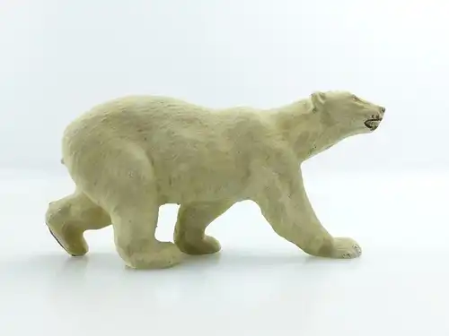 e9408 Altes Masse Tier Eisbär wohl Lineol 50er Jahre
