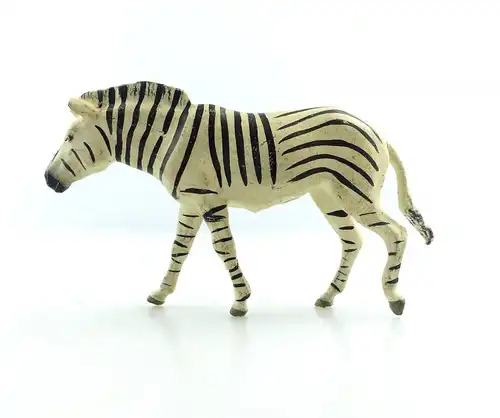 e9400 Altes Lineol Zebra wohl 50er Jahre Lineol Tier Figur