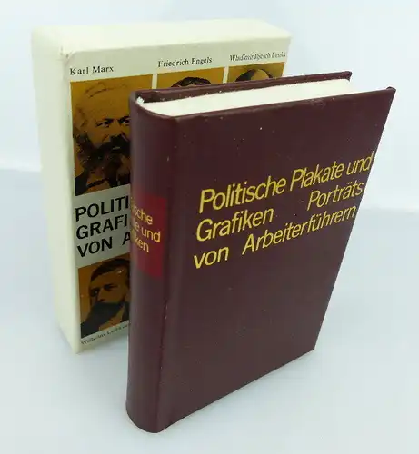 Minibuch: Politische Plakate und Grafiken Porträts von Arbeiterführern bu0911