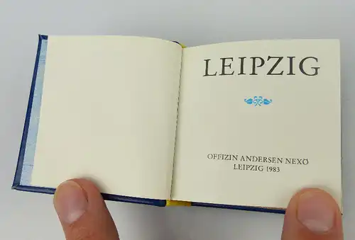 Minibuch: Leipzig Ofizin Andersen Nexö Leipzig Information bu0909