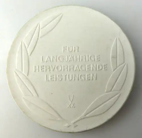 Meissen Medaille: DTSB der DDR Bezirksvorstand Leipzig, Für langjähri, Orden1732