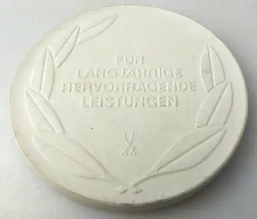 Meissen Medaille: DTSB der DDR Bezirksvorstand Leipzig, Für langjähri, Orden1732