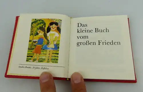 Minibuch Das kleine Buch vom Frieden Verlag Junge Welt bu0468