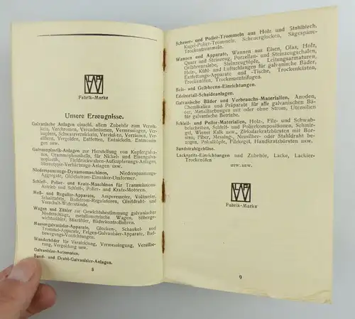 Buch: original altes Buch von 1936 LPW Taschenbuch für Galvanotechnik e853