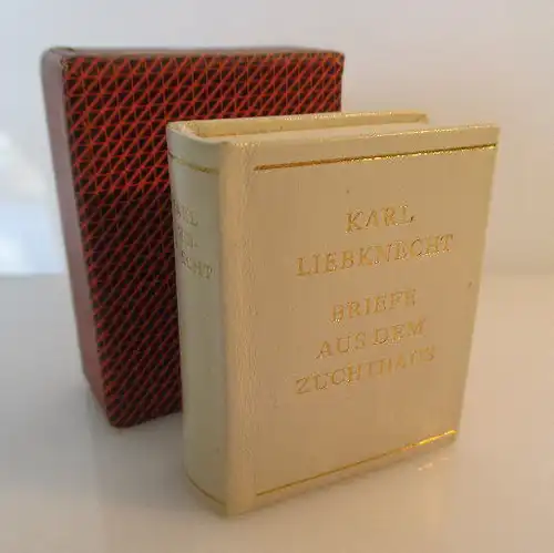 Minibuch: Karl Liebknecht Briefe aus dem Zuchthaus bu0146