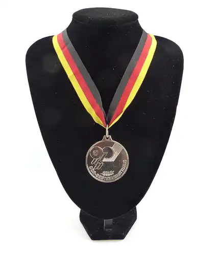 #e4165 DDR Medaille Bestenermittlung Deutscher Gewichtheber Verband der DDR