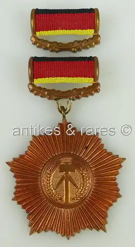 Vaterländischer Verdienstorden in Bronze Band I Nr. 5a, 1954-60 verliehen im Etu