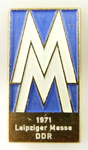 Abzeichen: Leipziger Messe 1971 DDR MM e1118