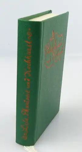 Minibuch : Liebe,Phantasie und Kochkunst, Berliner Verlag 1986 / r557