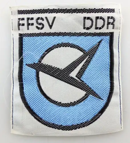 #e5966 Original alter DDR Aufnäher FFSV DDR Flug- und Fallschirm-Sportverband