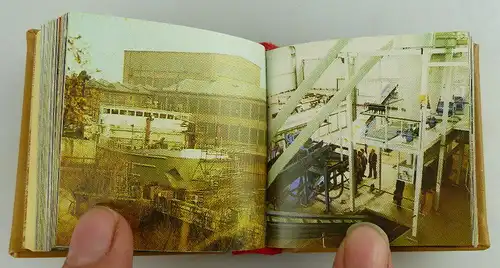 Minibuch Bezirk Halle Verlag Zeit im Bild Dresden 1983 Buch1538