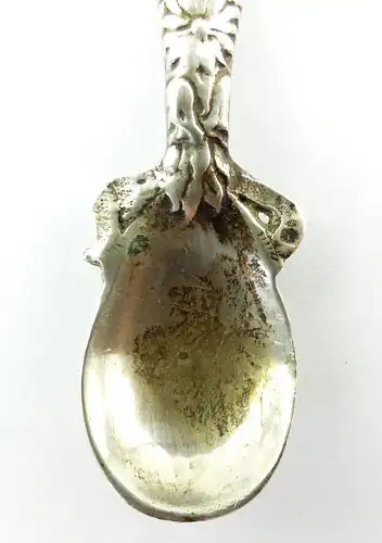 e9690 Zierlicher Salzlöffel aus 800 Silber
