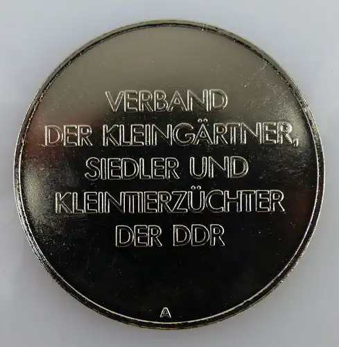 Medaille: KVSK 25. Jahrestag 1959-1984 Verband Kleingärtner, Siedler, Orden2086