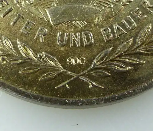 #e7488 DDR Medaille für treue Dienste NVA vgl. Band I Nr. 150 d Punze 3 1962-63