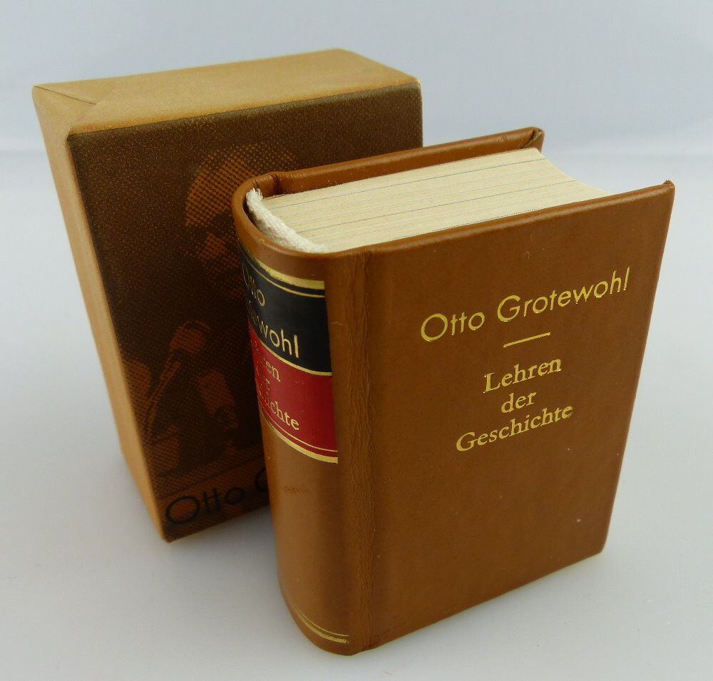 Minibuch: Lehren Der Geschichte Otto Grotewohl Dietz Verlag Bu0899 Nr ...