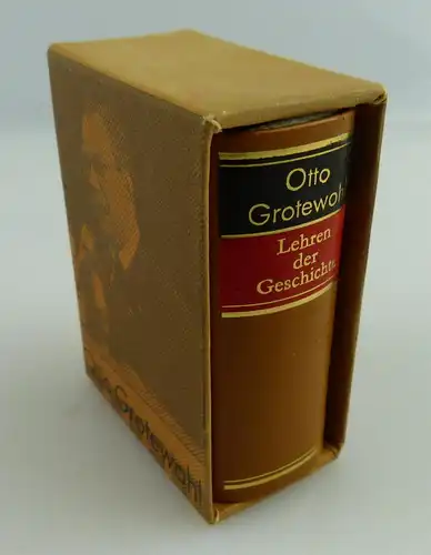 Minibuch: Otto Grotewohl - Lehren der Geschichte e064