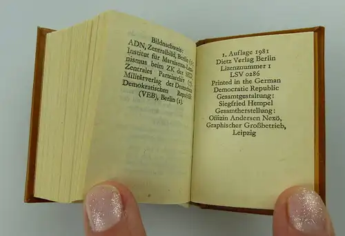 Minibuch: Otto Grotewohl - Lehren der Geschichte e064
