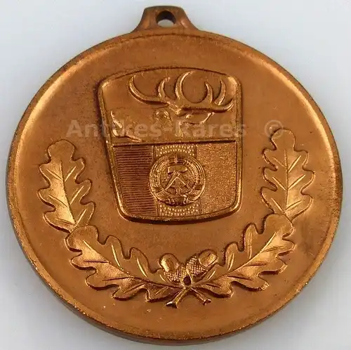 Jagdwesen Bronze Medaille hervorragende Leistungen Jagdgebrauchshunde (Forst22)