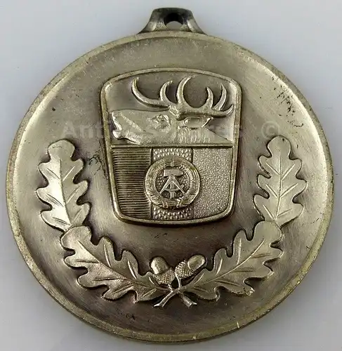 Jagdwesen Silber Medaille hervorragende Leistungen Jagdgebrauchshunde (Forst20)