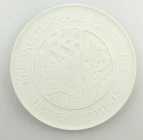 #e3736 Meissen Medaille Kreiskulturhaus Herzberg Bezirk Cottbus