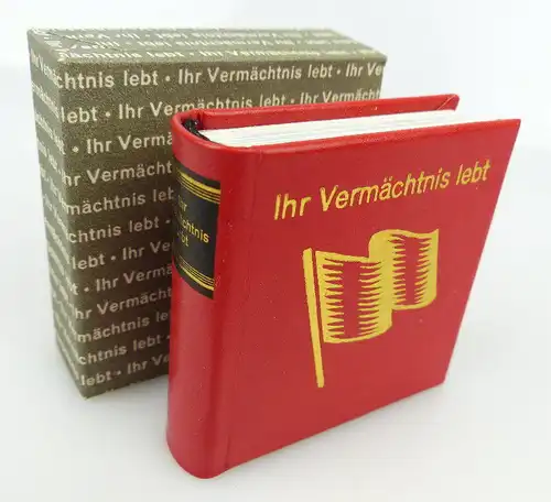 Minibuch Ihr Vermächtnis lebt Verlag Zeit im Bild bu0814