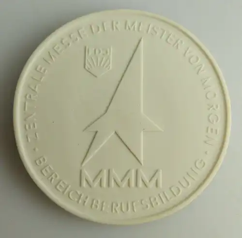 Meissen Medaille: FDJ MMM Bereich Berufsbildung Zentrale Messe der Me, Orden1769